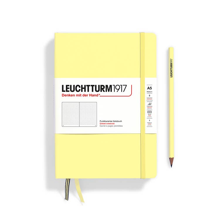 Leuchtturm1917 Hardcover Notebooks, Dotted, 6 colors