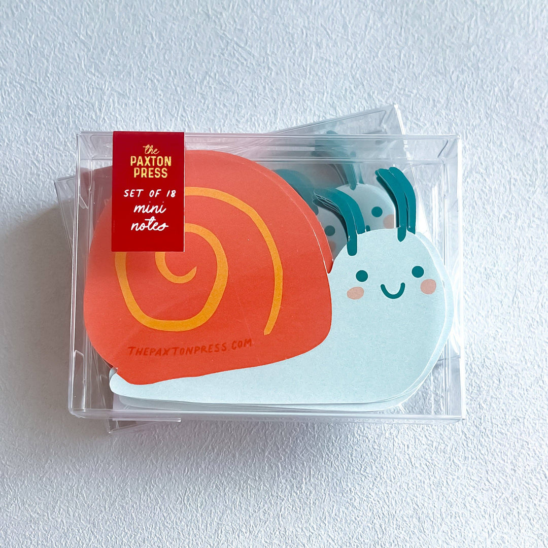 Snail Mini Note Cards