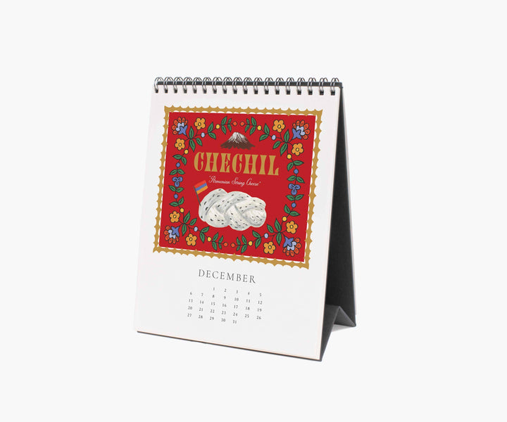 2026 Cheese Calendar