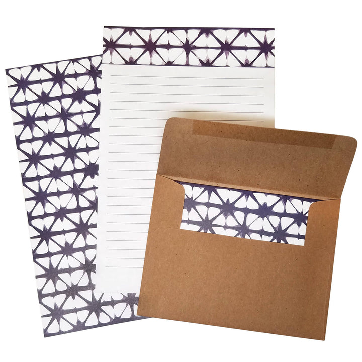 Shibori Stationery Set