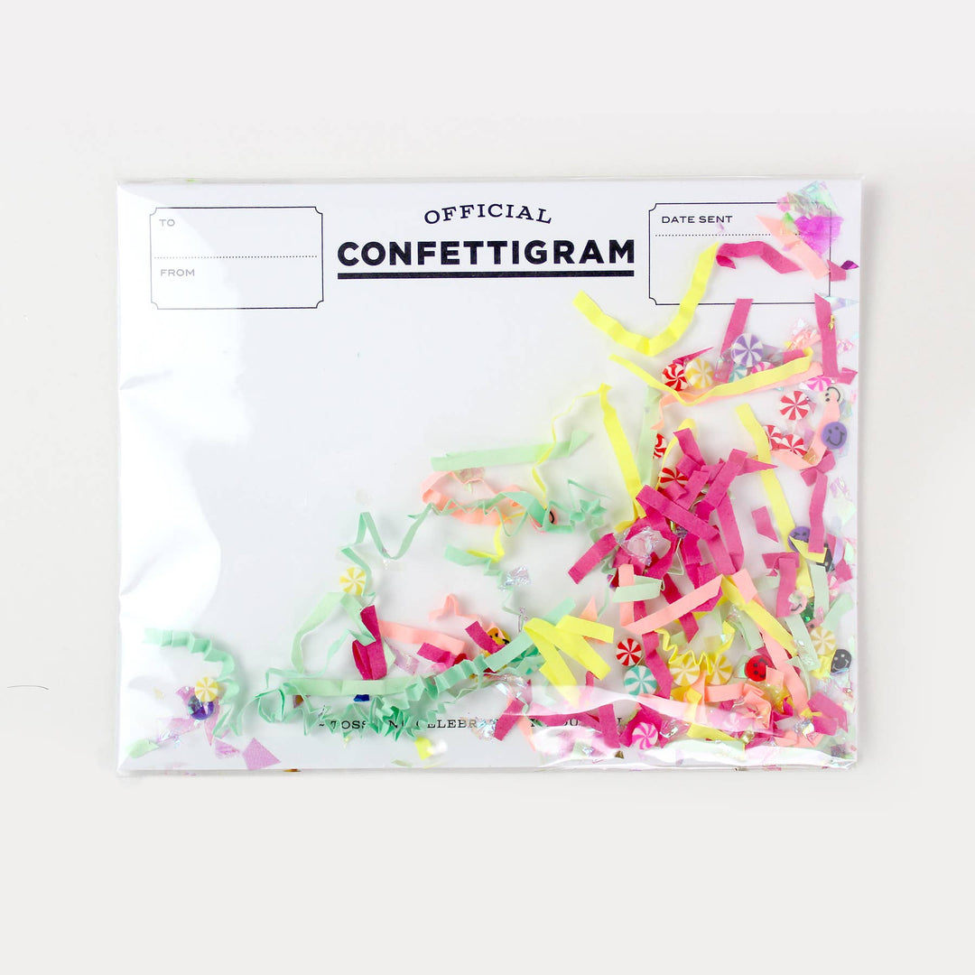 Confettigram Birthday Card