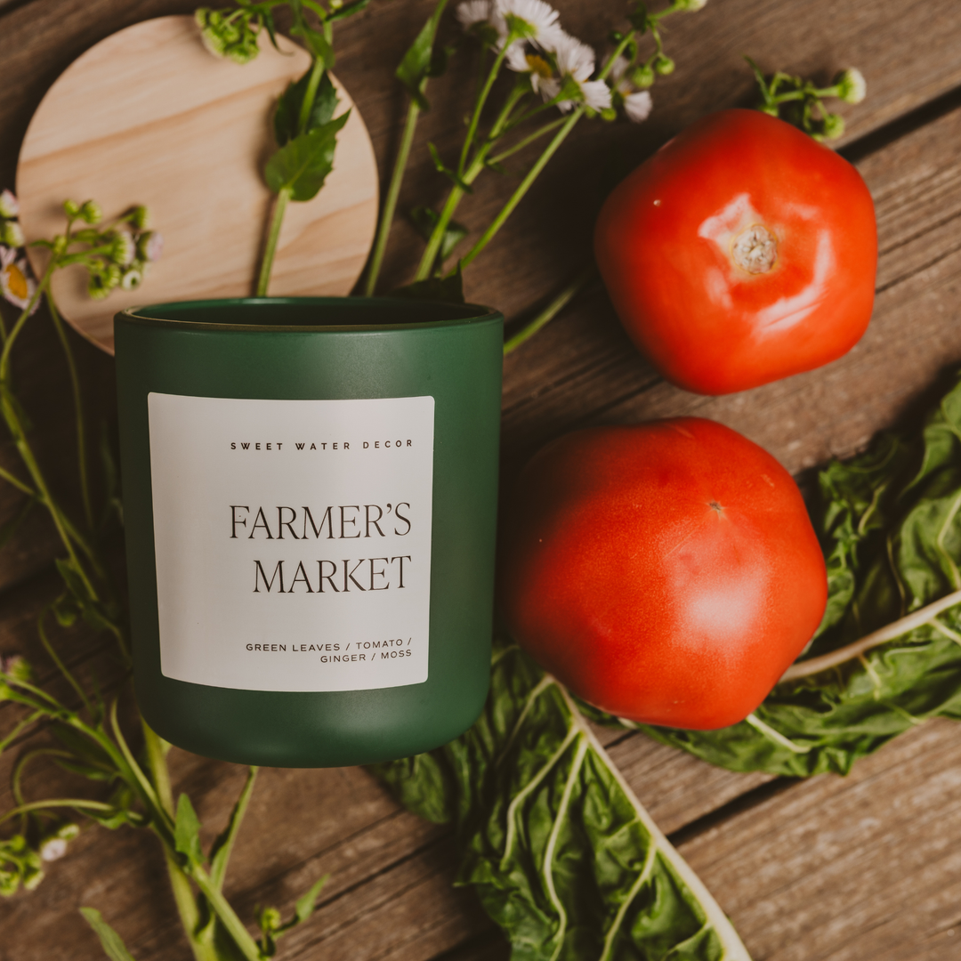 Farmer's Market Soy Candle, 15 oz