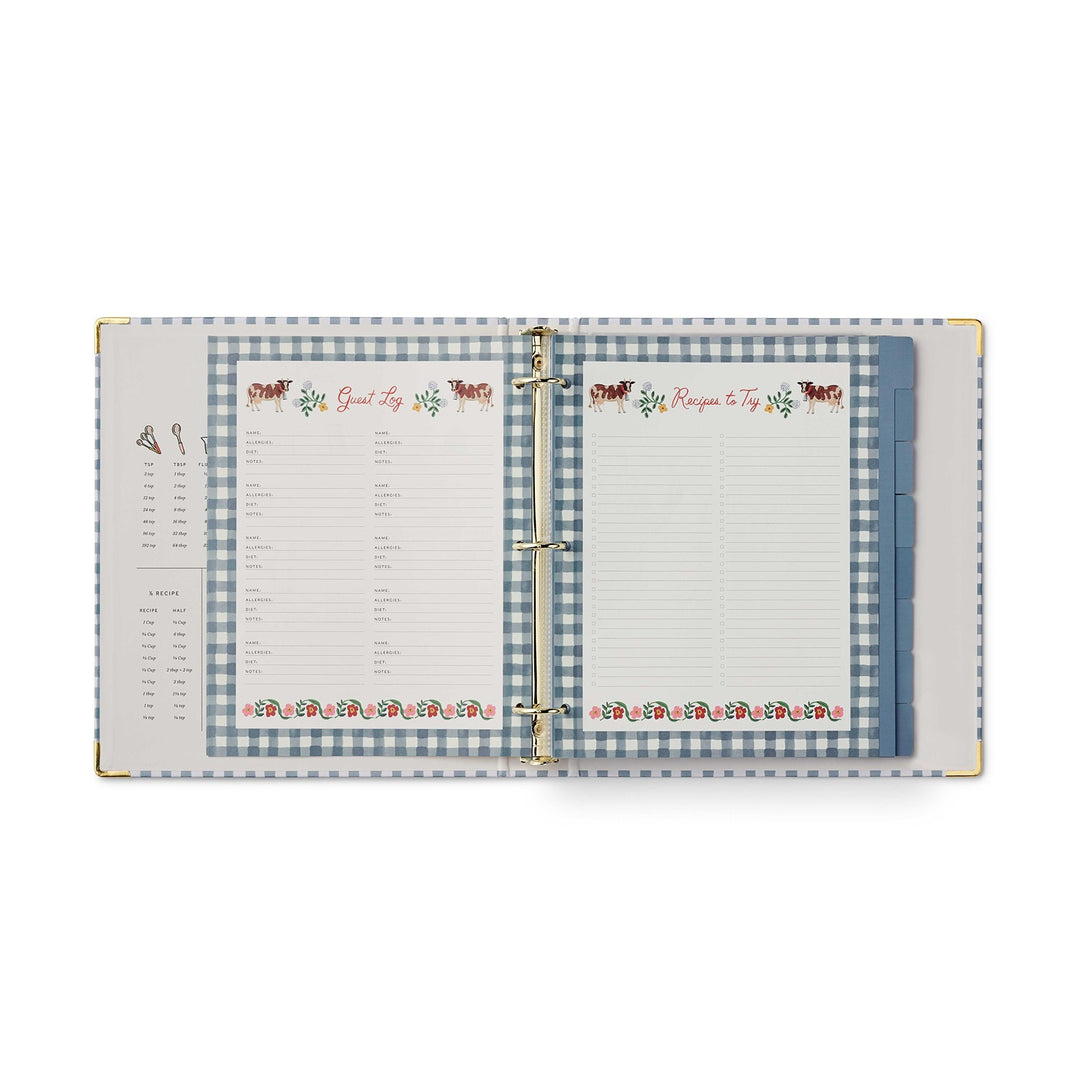 Home Sweet Home Recipe Binder