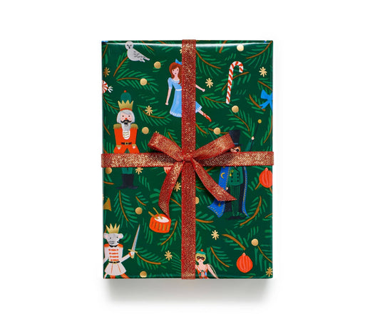 Nutcracker Gift Wrap, Continuous Roll