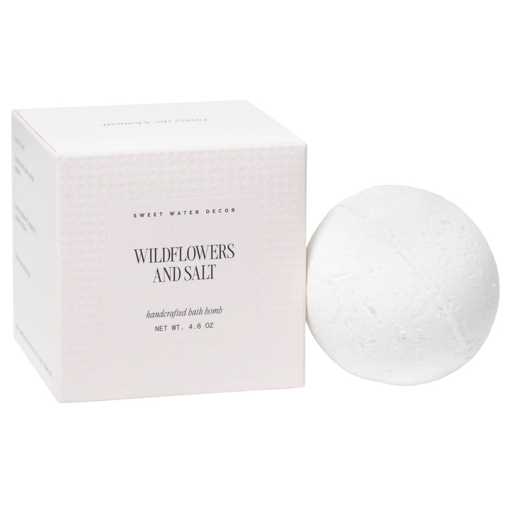 Wildflowers and Salt Bath Bomb, 4.6 oz