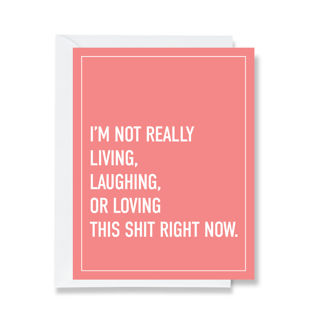 Live, Laugh, Love Greeting Card