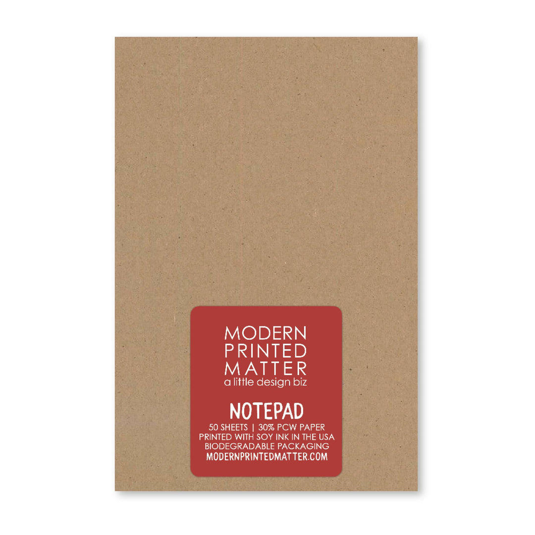 UFO Ant-Trump Wish List Notepad