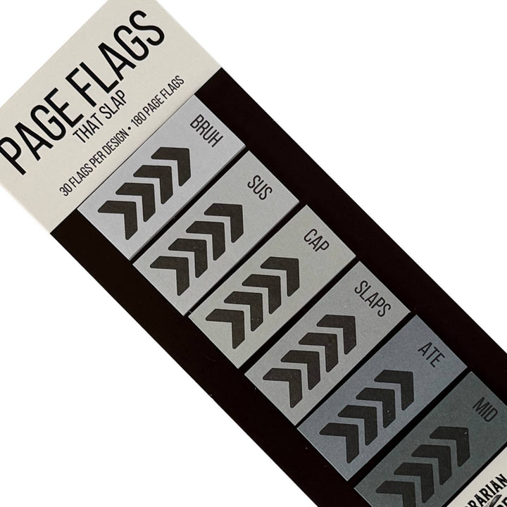 Book Page Flags, 3 Designs