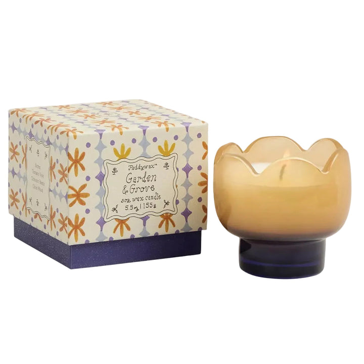 Tulip Glass Candle, 5.5 oz, 5 Scents