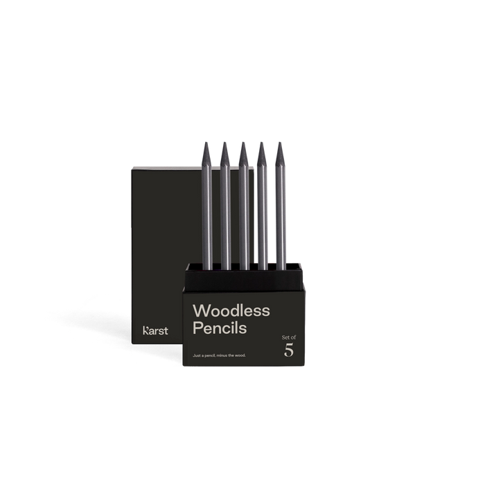 Woodless Graphite Pencils, Set of 5