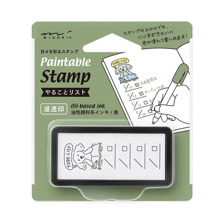 Paintable Pre-Inked Stamp, 5 Styles