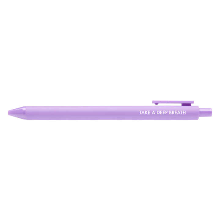 Take a Deep Breath Gel Pen