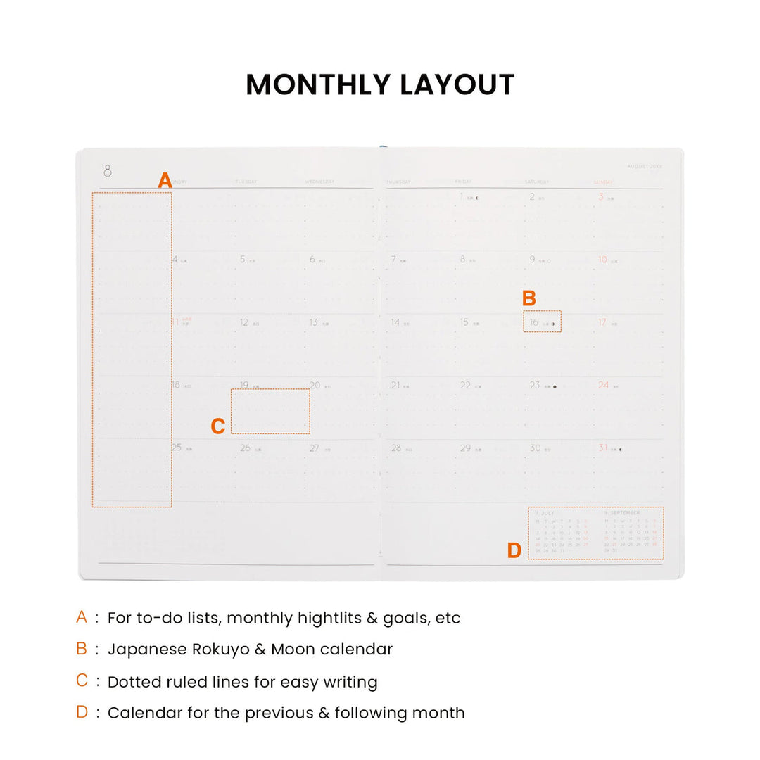 2027 Weekly Diary Reno