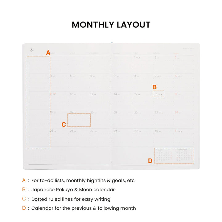 2027 Weekly Diary Reno