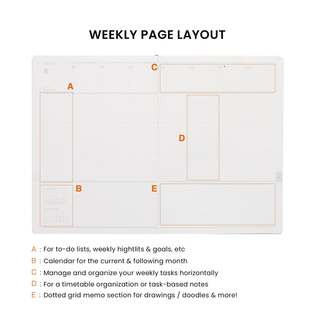 2027 Weekly Diary Reno