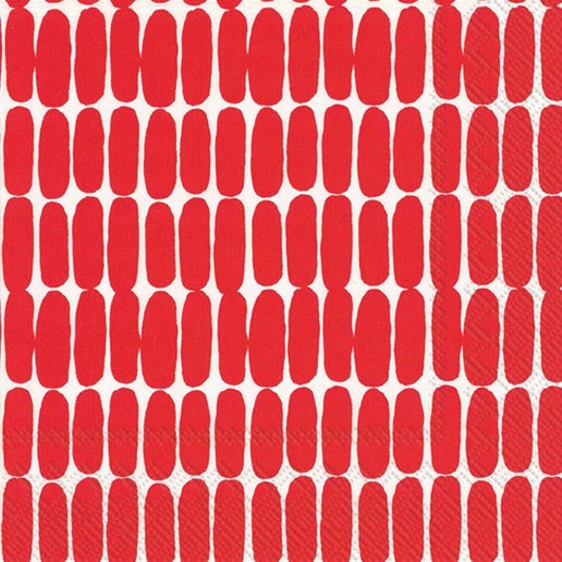 Cocktail Napkins - Alku Red