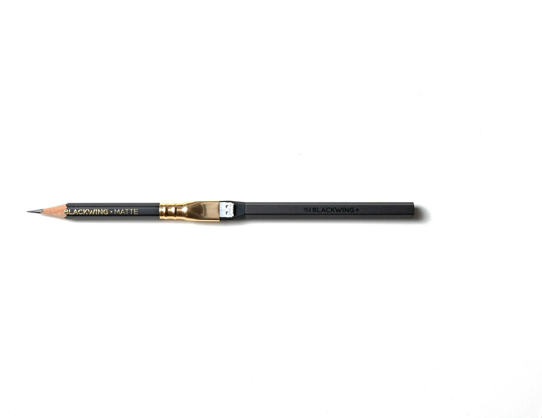 Blackwing pencil with extender attached.