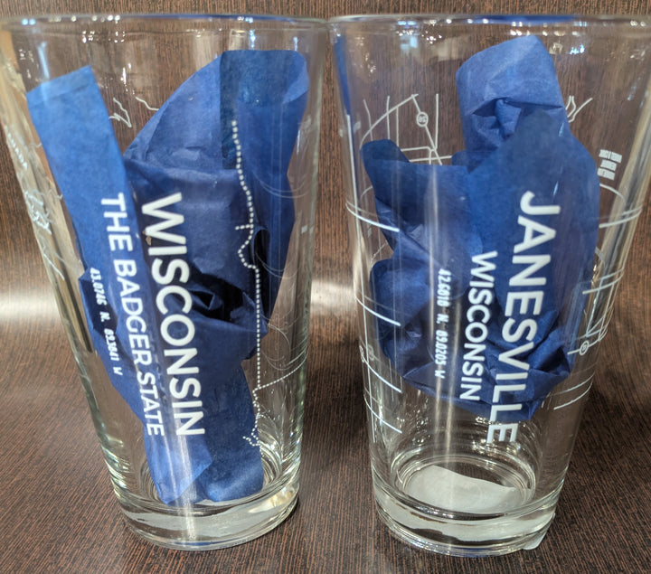 The Pint, 16 oz, 2 Designs