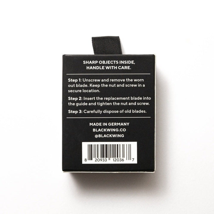 Blackwing One-step Sharpener Replacement Blades, Set of 3