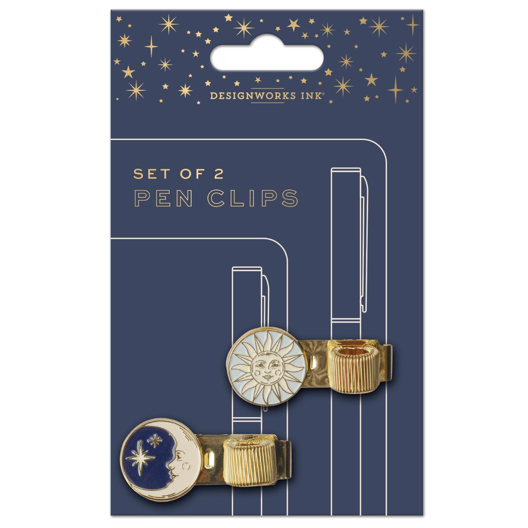 Pen Clips, Set of 2, 2 Styles