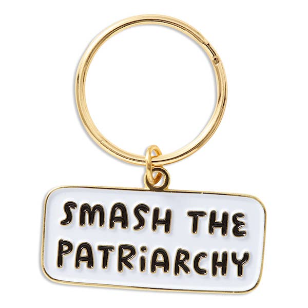 Smash The Patriarchy Key Chain