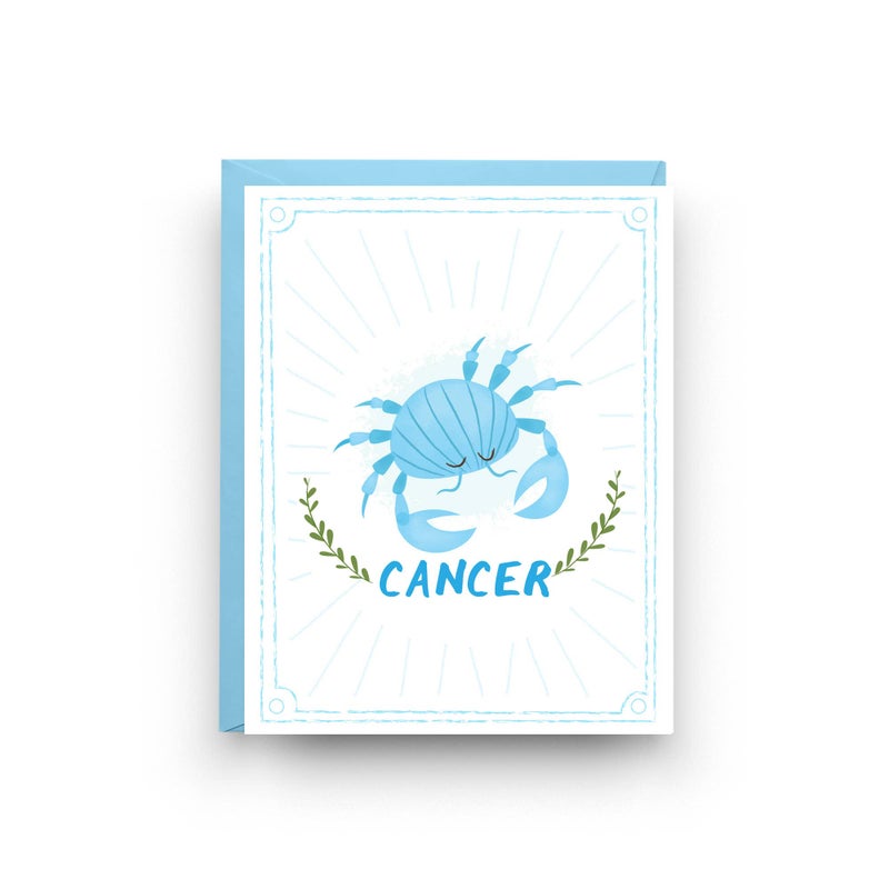 Zodiac Card, Cancer