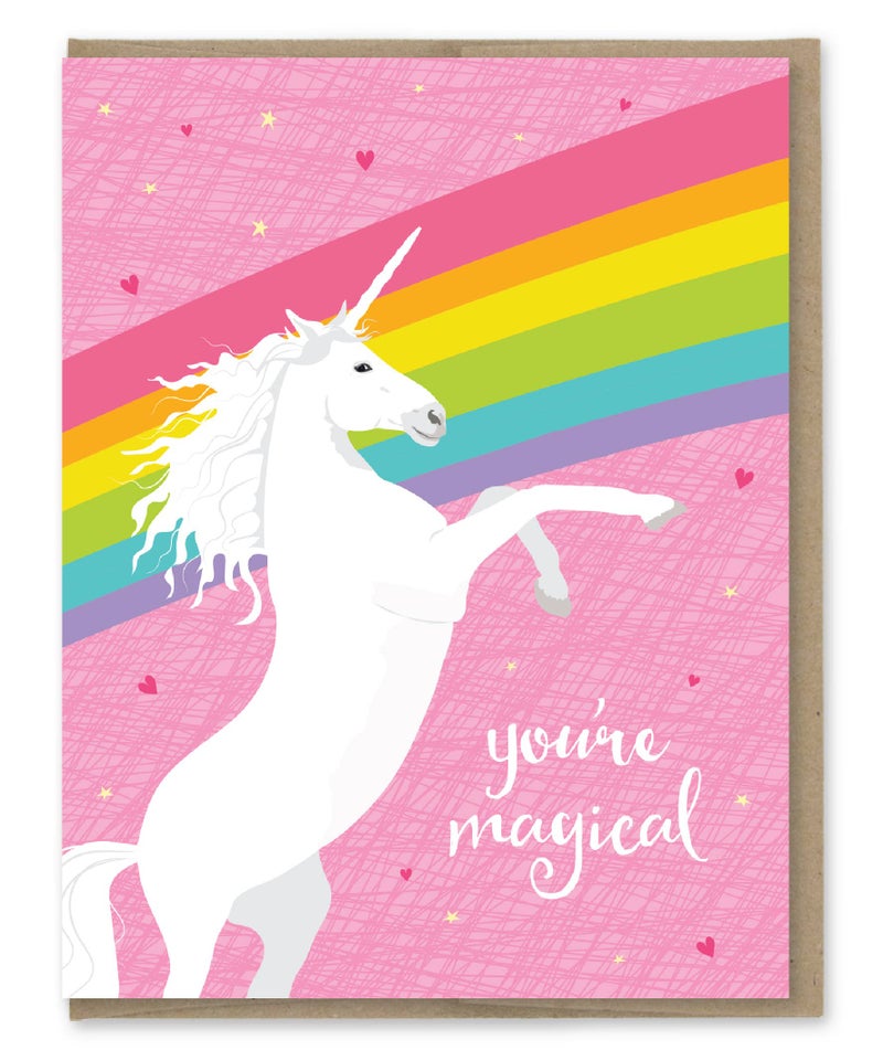 You're Magical Unicorn Card