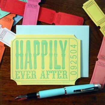 Happily Ever After Ticket