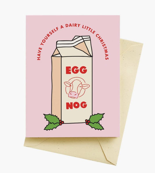 Dairy Christmas Holiday Card