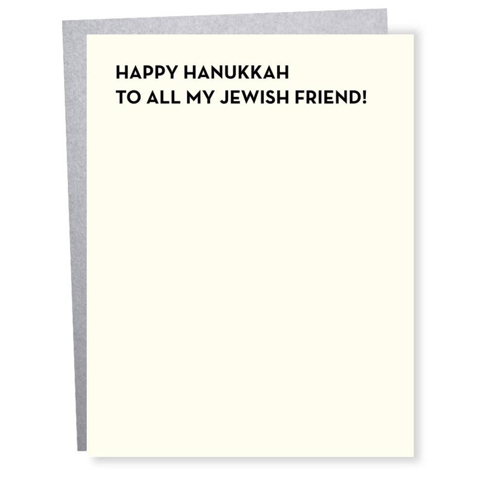 Jewish Friend Card