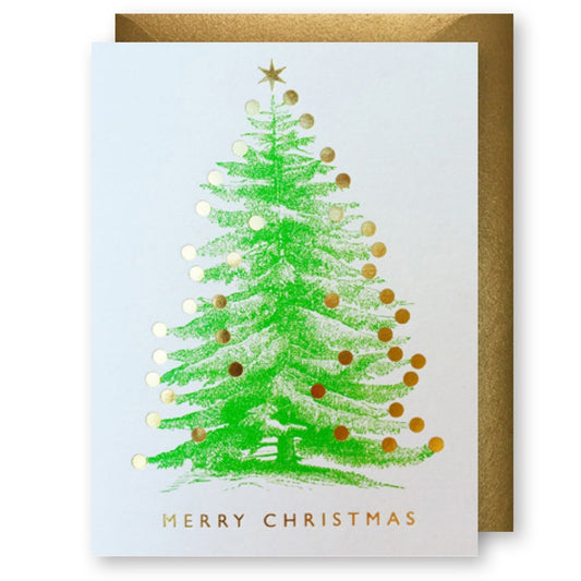 Classic Christmas Tree Holiday Card