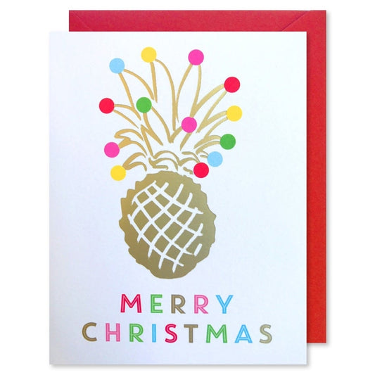 Christmas Pineapple Holiday Card