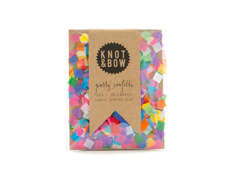 Single Serving Confetti, Rainbow