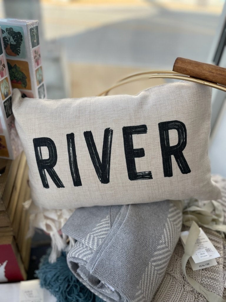 Canvas Pillow - River