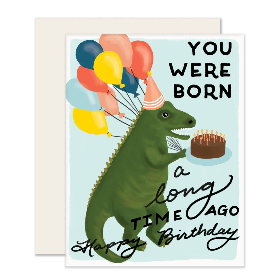 Dino Birthday Card