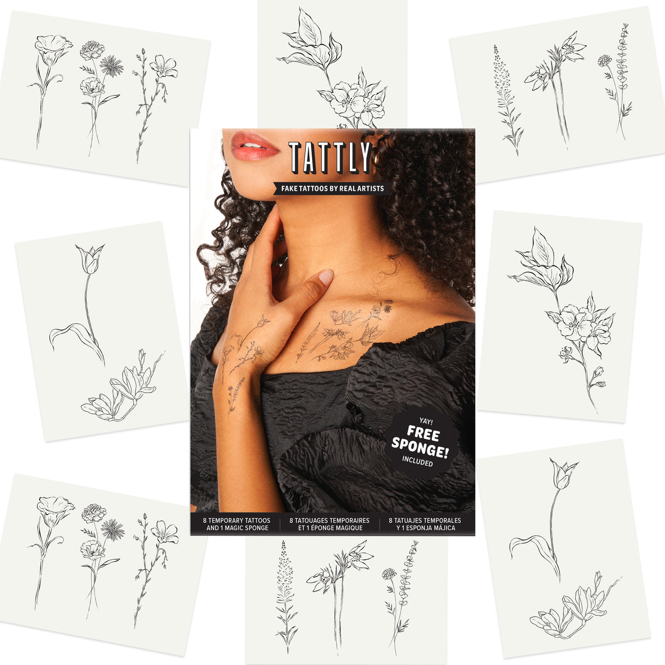 Temporary Tattoos, 22 Designs