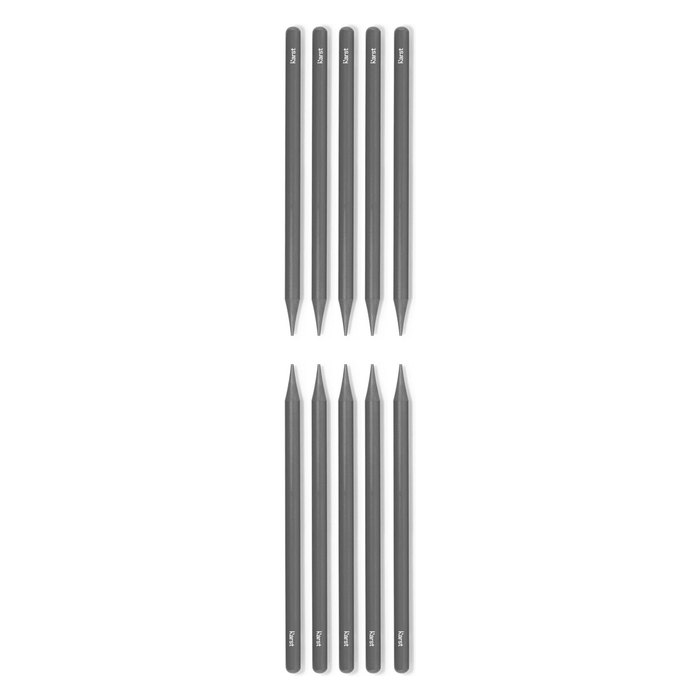 Woodless Graphite Pencils, Set of 10