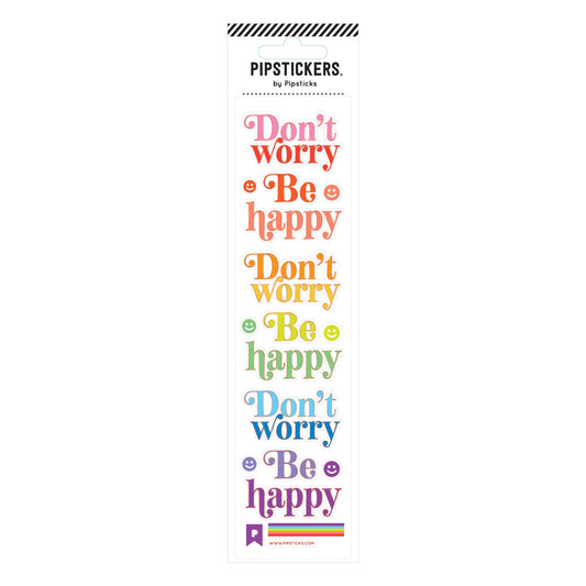 Be Happy Stickers