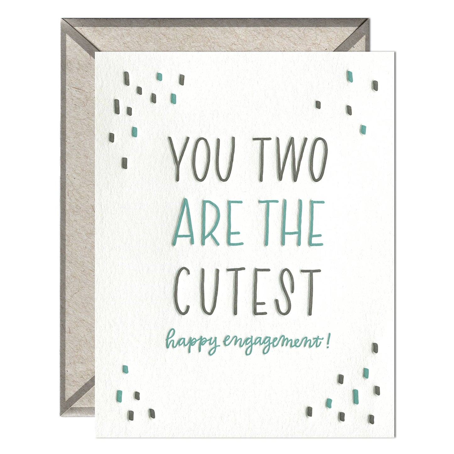 Cutest Couple Engagement Card