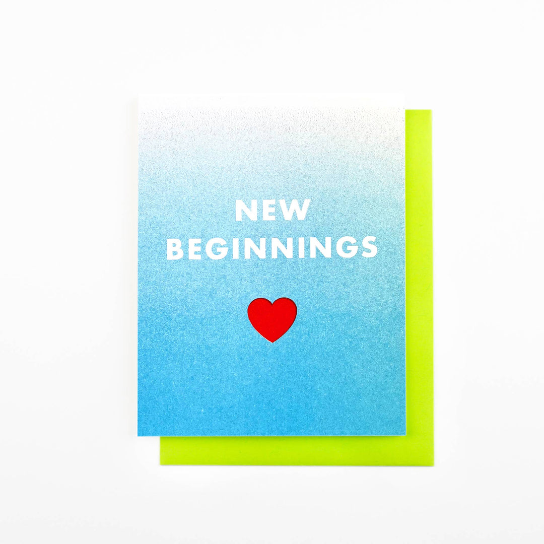 New Beginnings Greeting Card