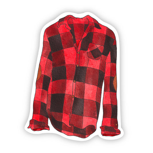 Flannel Shirt Sticker