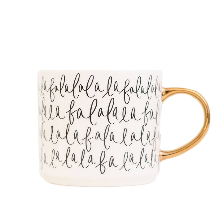 Fa La La Bone China Mug