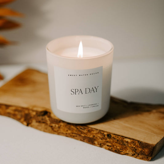 Spa Day Soy Candle, 15 oz