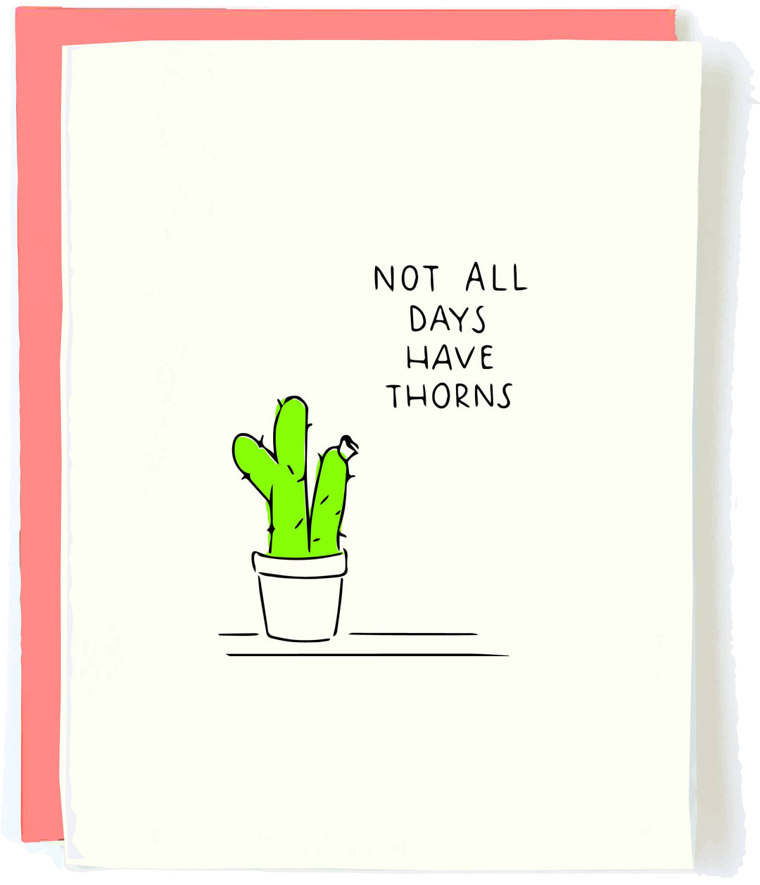 Cactus Encouragement Card