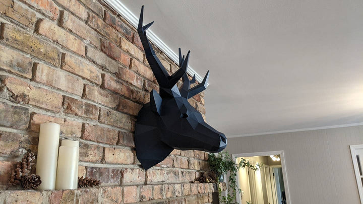 Origami Deer Head Craft Kit, 2 Colors