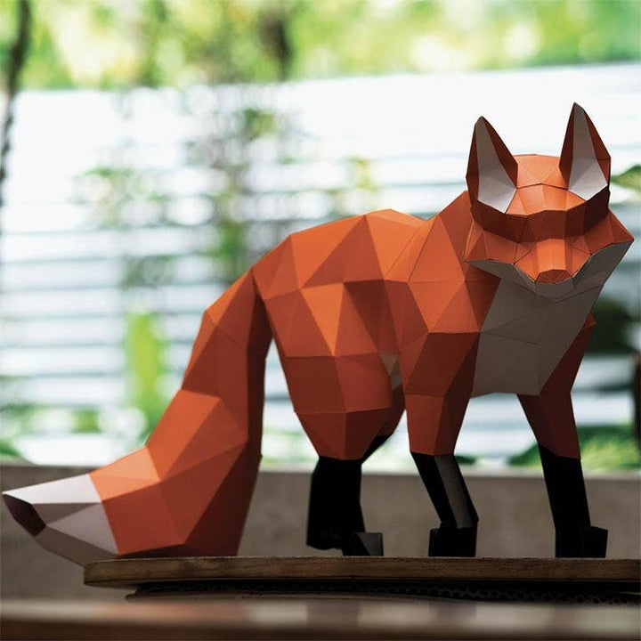 Origami Walking Fox Craft Kit