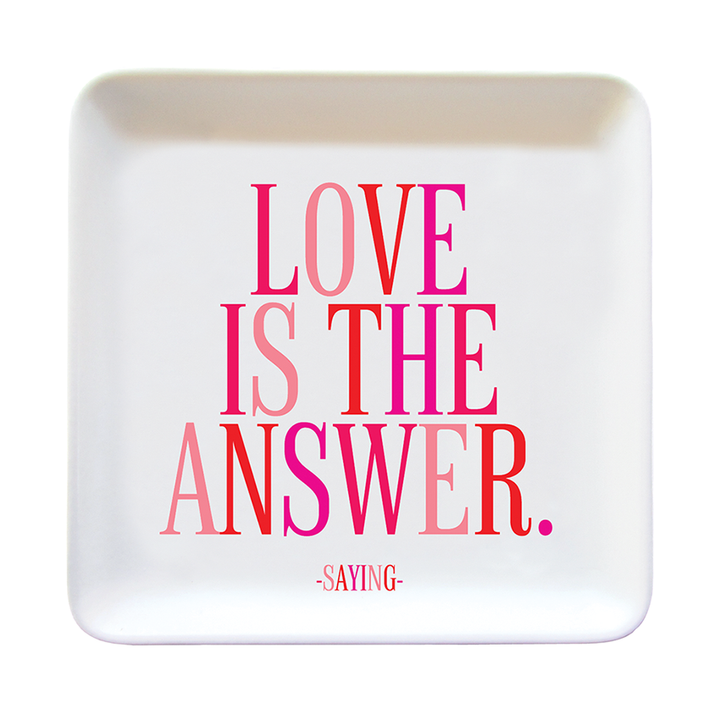 Love is the Answer Trinket Dish