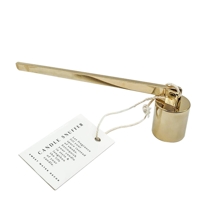 Brass candle snuffer 