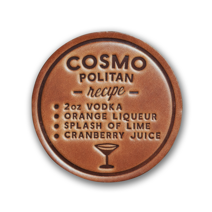 Leather Coaster - Cosmo