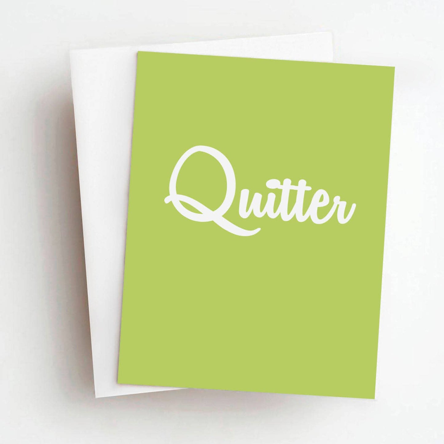 Quitter Retirement Card (See Inside!)